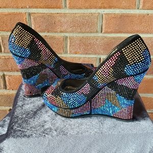 Alba Bling Wedges